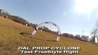DAL PROP CYCLONE T5045C Test FreeStyle flight