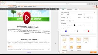 Prodocom's New HTML Email Builder