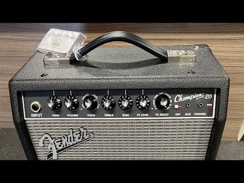 Fender Champion 20 - YouTube