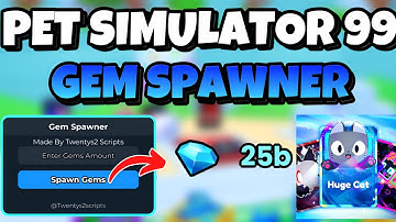 [NEW!🃏] ✨PET SIMULATOR 99 GEM SPAWNER SCRIPT | EASIEST GEMS!!💎