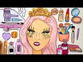 [Paper ASMR 🪸] Lady Gaga Makeup 💄 Creative Sounds &amp; Relaxation  #ASMR #paperdiy #paperasmr
