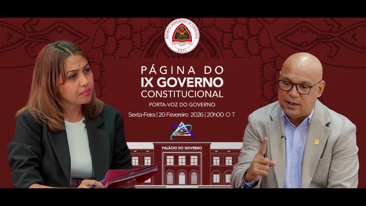 PAJINA DO GOVERNO EDISAUN BA DALA 17  HO MJDAC NELYO ISAAC SARMENTO