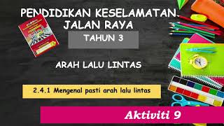 PKJR TAHUN 3 | Aktiviti 9 | Arah Lalu Lintas