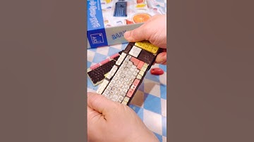 🍫달콤한 키보드 만들기 ASMR⌨️ #키보드초콜렛만들기 #다이소 #toyasmr