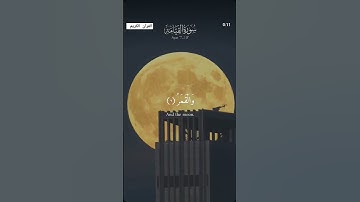 القرآن الكريم/سورة القيامة/الشيخ عبدالباسط عبدالصمد @مجيدوchanel