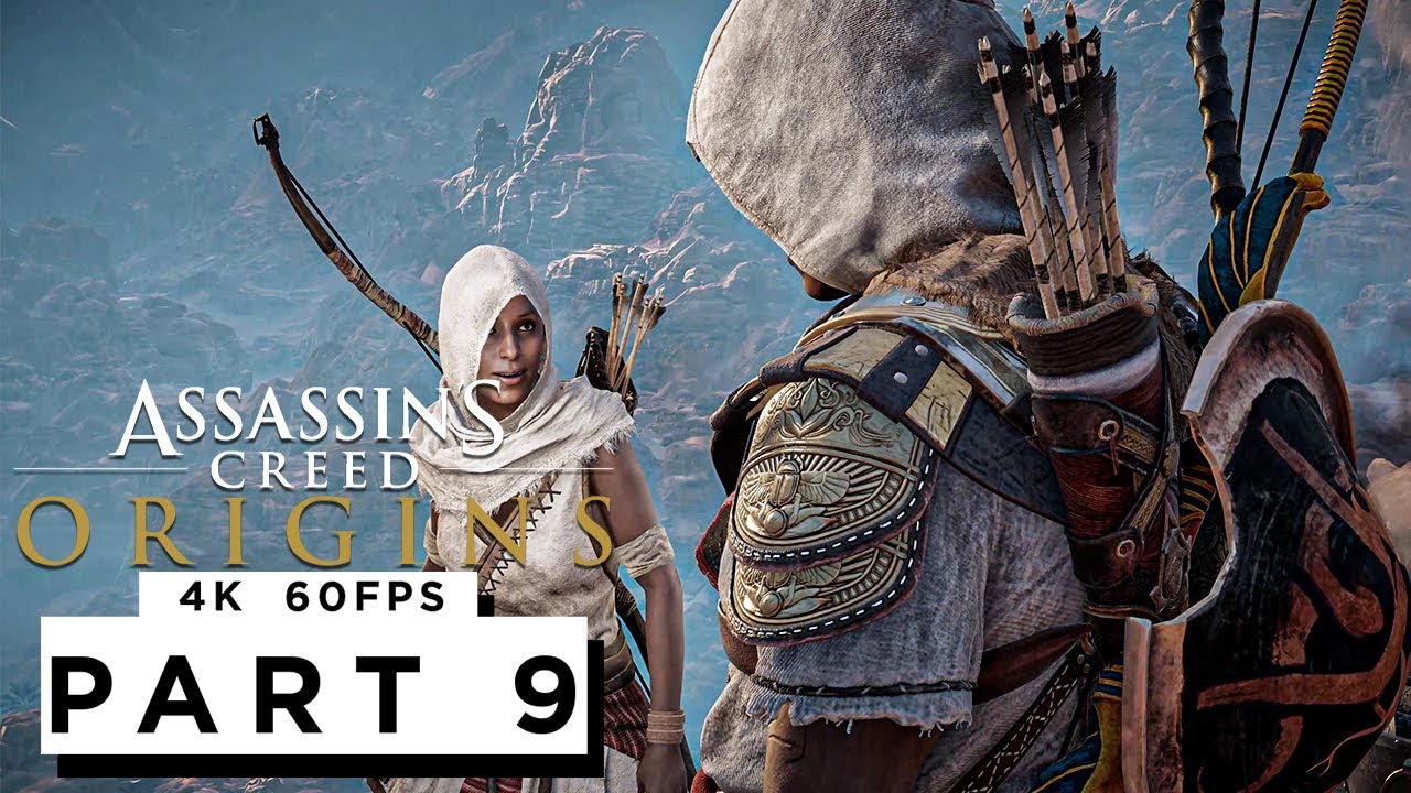 Assassins Creed Origins Walkthrough Gameplay Part 9 4k 60fps No