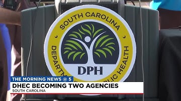 DHEC to become two agencies