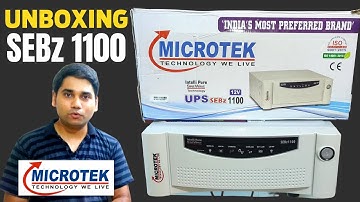 Microtek Inverter UPS SEBz 1100 Unboxing | Best Inverter for Home