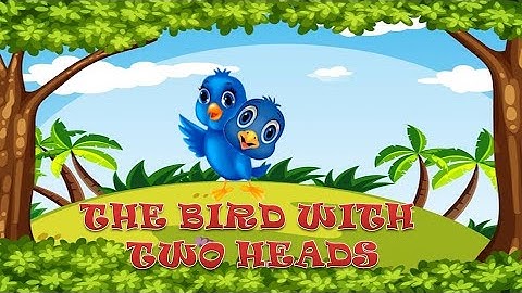 THE BIRD WITH TWO HEADS | THE TWO HEADED BIRD| Moral Stories for Kids in English | #kiddieetales