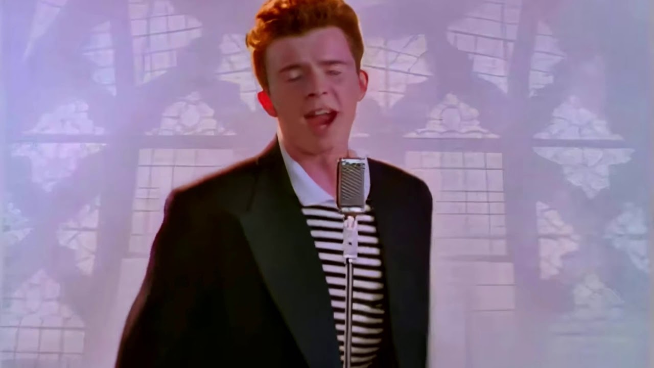 4K 60 FPS Rickroll Widescreen 169