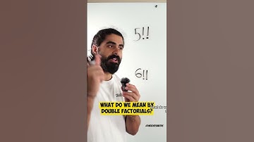 Have you heard of double factorials?👀 | NeilDoesMaths