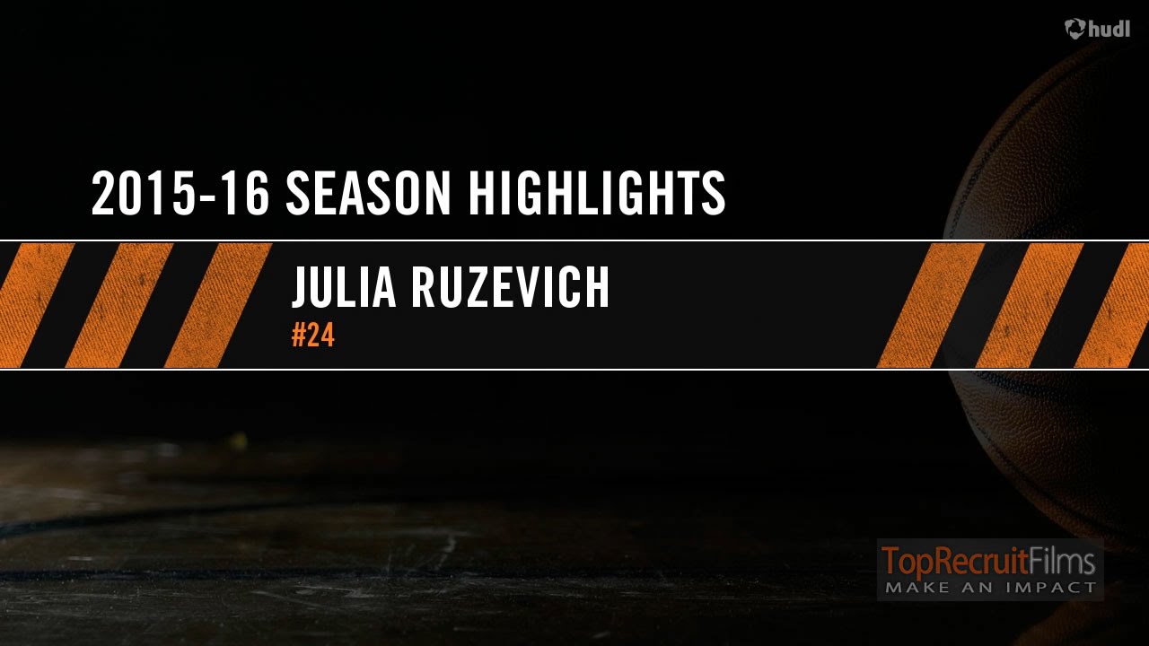 Julia Ruzevich - #24 (2017) - Marist HS - Junior Season Basketball Highlights