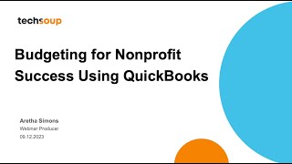 Budgeting for Nonprofit Success Using QuickBooks
