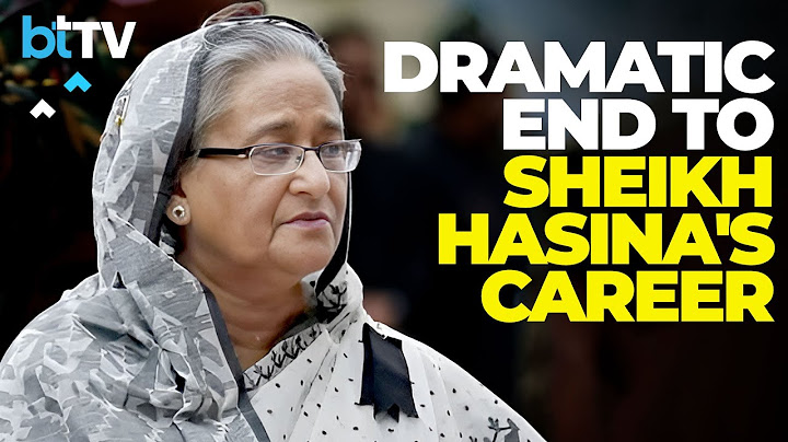 বাংলাদেশ থেকে পালিয়ে ভারতে আশ্রয় নেওয়ার আগে শেখ হাসিনার শেষ ৪৫ মিনিট