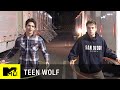 Teen wolf season 5  posey vs sprayberry hula hoop competition  mtv