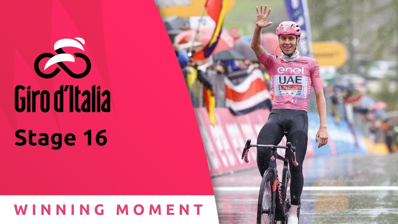 1-2-3-4-5 for Pogacar | Stage 16 Giro d'Italia 2024 Highlights