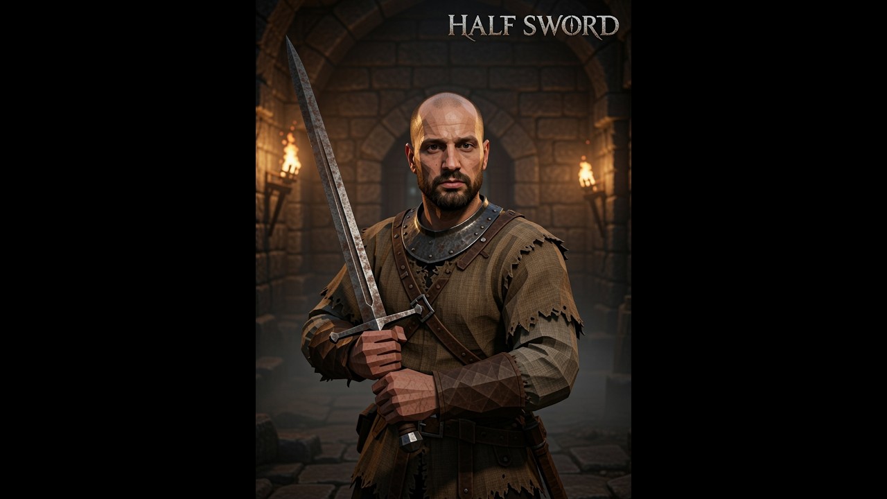 Half Sword #3 Aggyunk a barmoknak.  #halfsword #darksouls #boss #medieval #combat #swordfighting