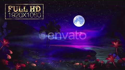 Full Moon | Motion Graphics - Envato elements