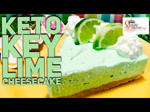 Keto Key Lime Cheesecake | Low Carb | Sugar Free | Easter Dessert #keto #ketorecipes #lowcarbdiet