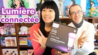 OUVERTURE  CADEAU de Noël | Maison connectée ! Ampoules Philips Hue Kit multicolor