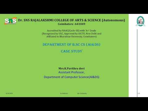 Case Study | OOPs with Python programming| SNS Institutions | SNS Institutions