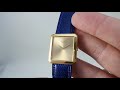 1979 Piaget Protocole 18k gold ultrathin manual wind (calibre 9P2) watch.  Model reference 91542