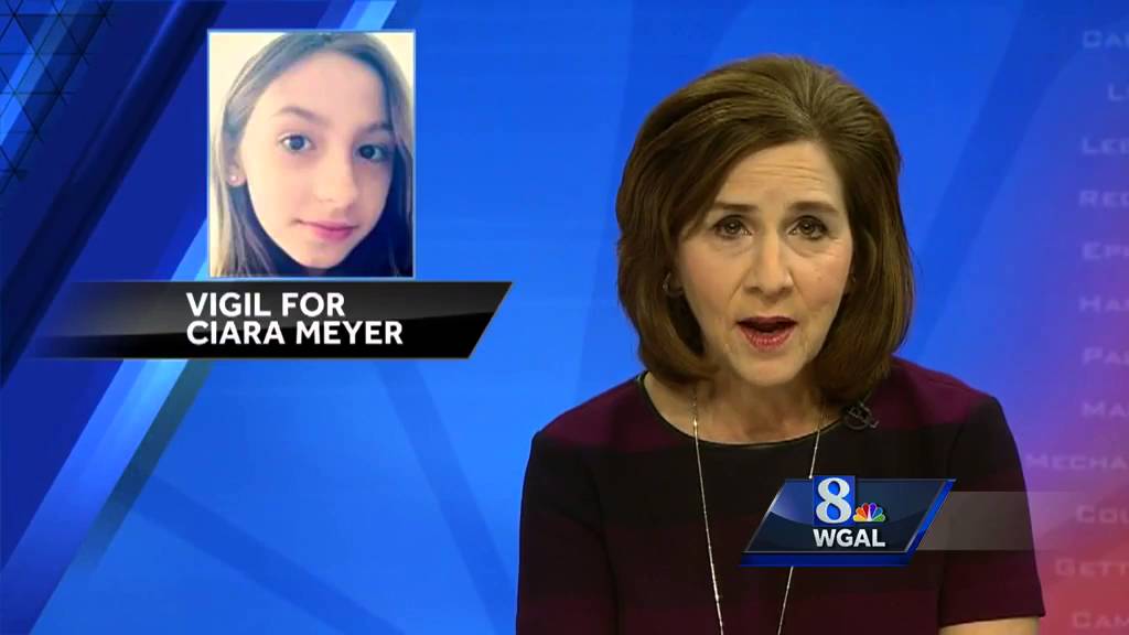 Vigil held for 12-year-old Ciara Meyer