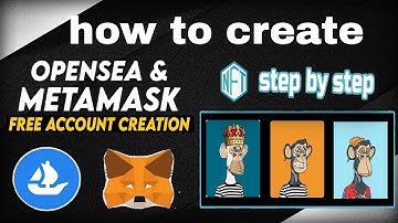 How to Create OpenSea #NFT Account & Connect to MetaMask FOR FREE