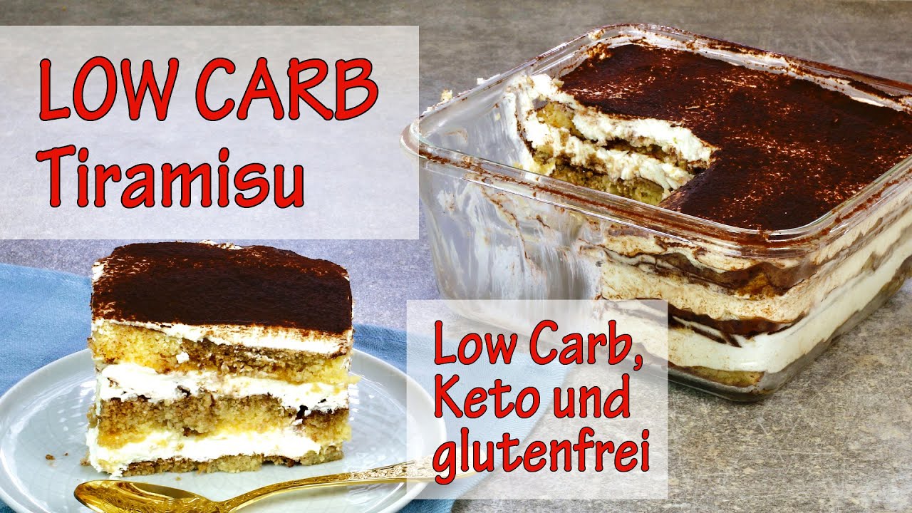 LOW CARB & KETO TIRAMISU - sooo lecker & einfach & zuckerfrei
