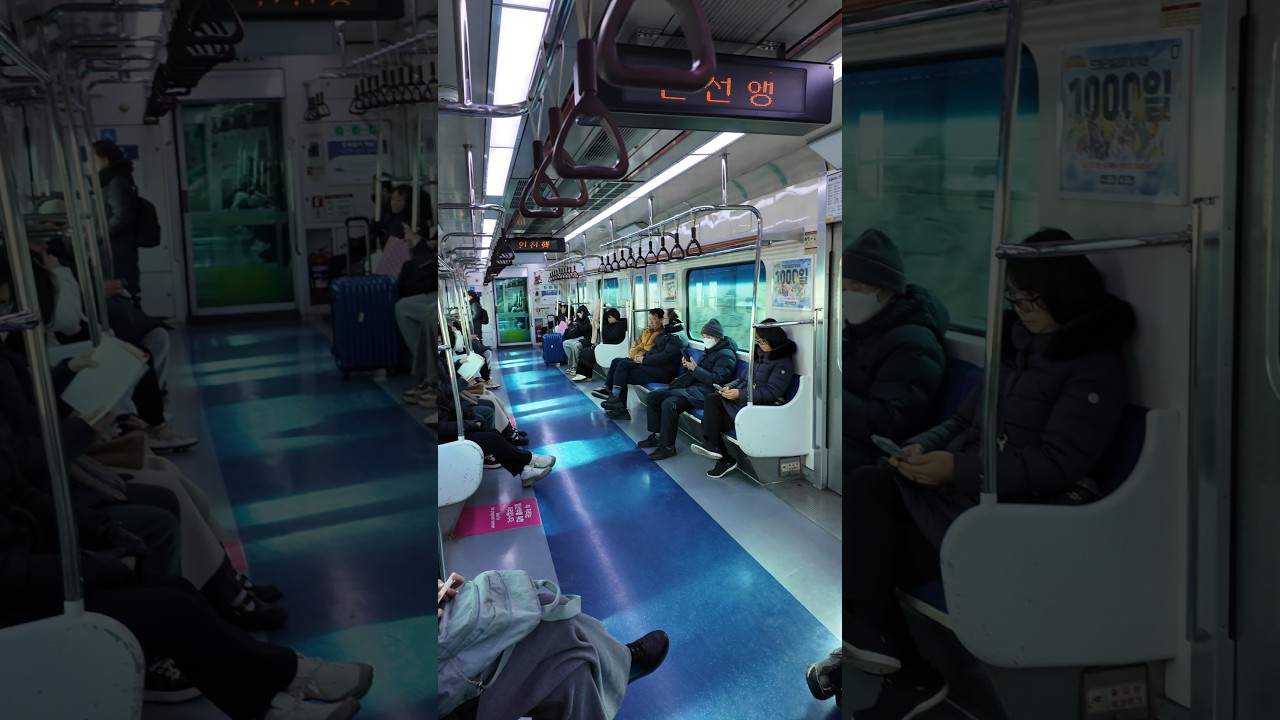 Фишки метро в Сеуле 