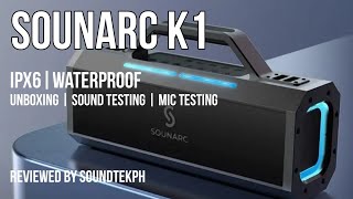 Sounarc K1 unboxing and full review! Sulit ang binayad mo dito || Best Portable karaoke ||