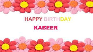 Kabeer   Birthday Postcards  - Happy Birthday KABEER