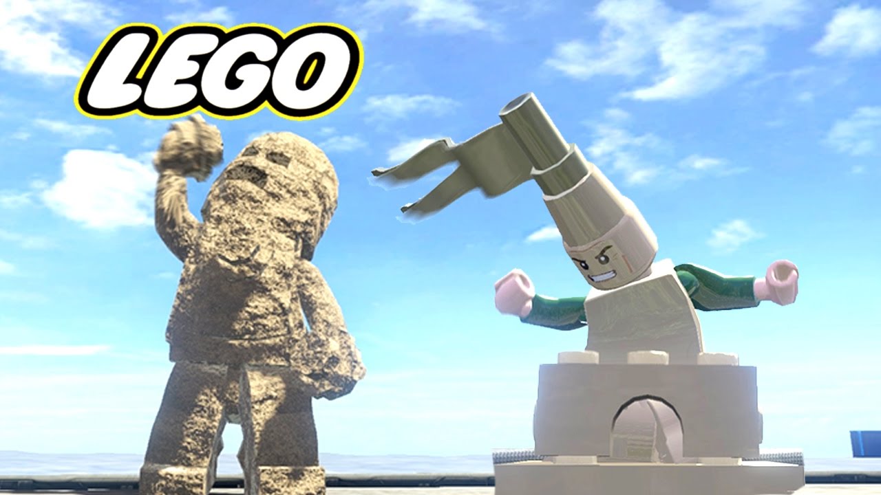lego marvel avengers sandman