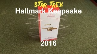 Hallmark Keepsake 2016 Uss Enterprise Unboxing Video