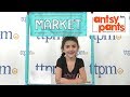 Build and Play Market Kit, Felt Veggies & Color Your Own Cash Register + Play Money from Antsy Pants