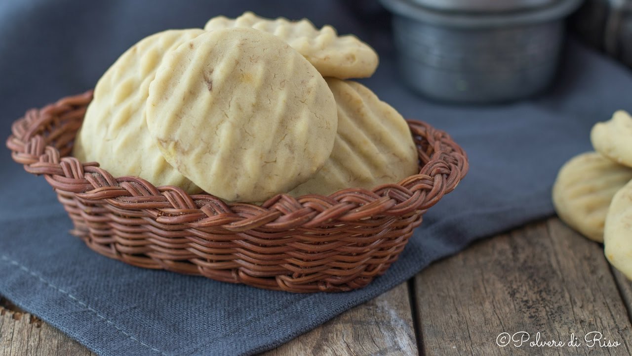 BISCOTTI morbidi alla BANANA senza nichel | Polvere di Riso