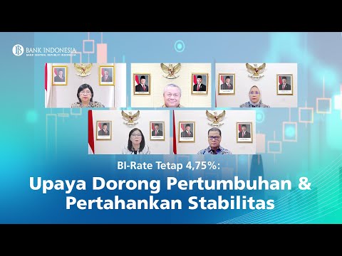 BI-Rate Tetap 4,75%: Mendorong Pertumbuhan Ekonomi, Mempertahankan Stabilitas
