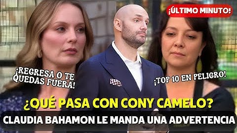 ÚLTIMA HORA🔴¿Adiós a Cony Camelo? ¿Su salida definitiva de MasterChef Celebrity Colombia 2024?😮