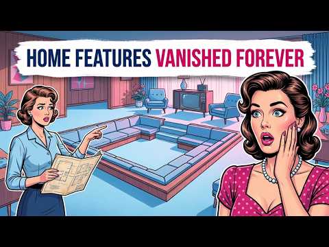 25 Vanished Home Features the Modern World Made Us Forget
