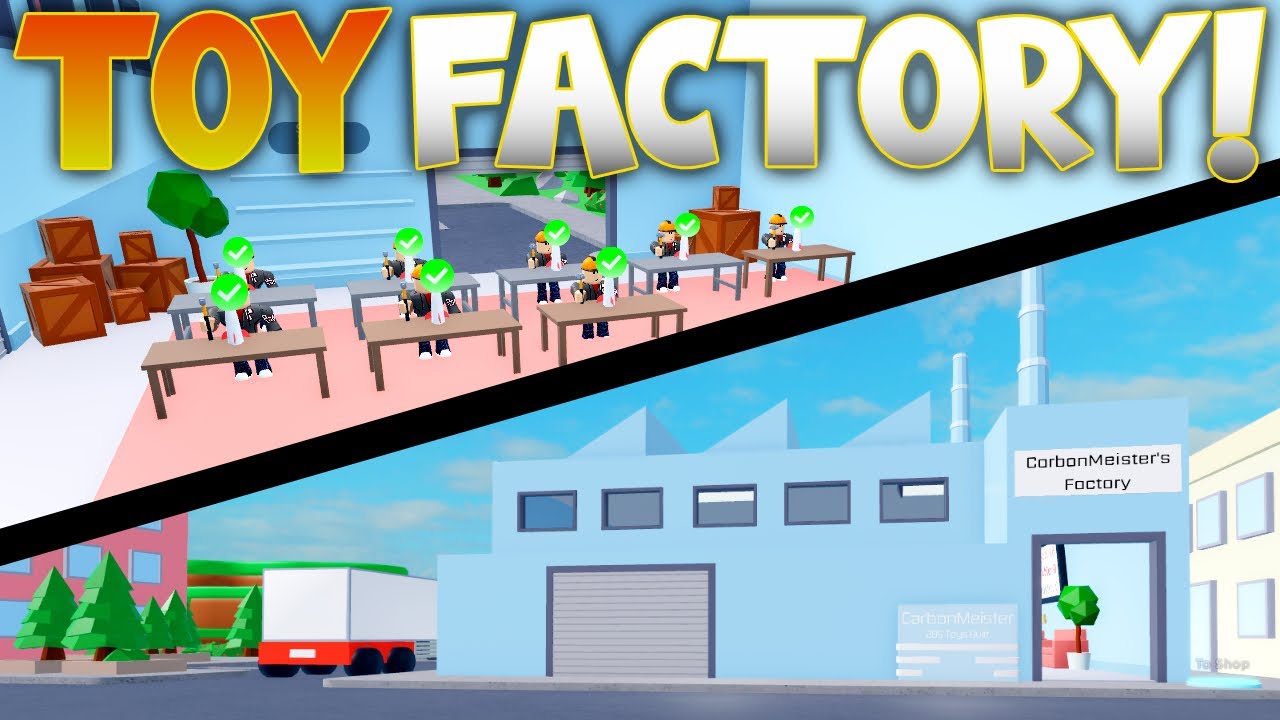 Opening My Own Toy Factory My Toy Factory Roblox Youtube - login to roblox toy factory tycoon