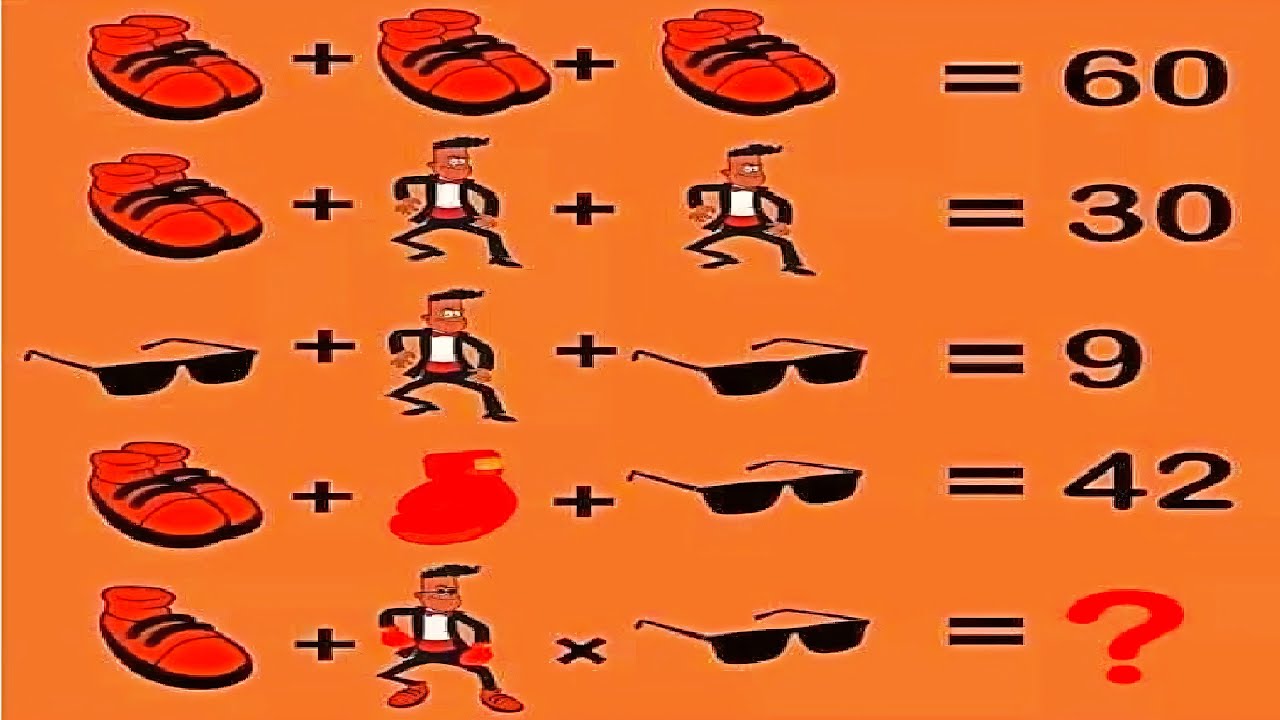 Shoes Googles Man And Boxing Gloves Puzzle Only For Genius YouTube