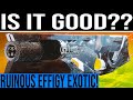 Destiny 2 Exotic Review. RUINOUS EFFIGY EXOTIC TRACE! Is It Any Good?? (How To Get The Catalyst!)