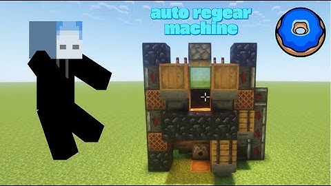 How to build Auto Regear Machine in 3 mins on Donut SMP