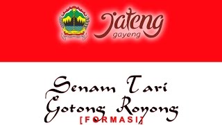 TARI GOTONG ROYONG FORMASI JATENG GAYENG 2016