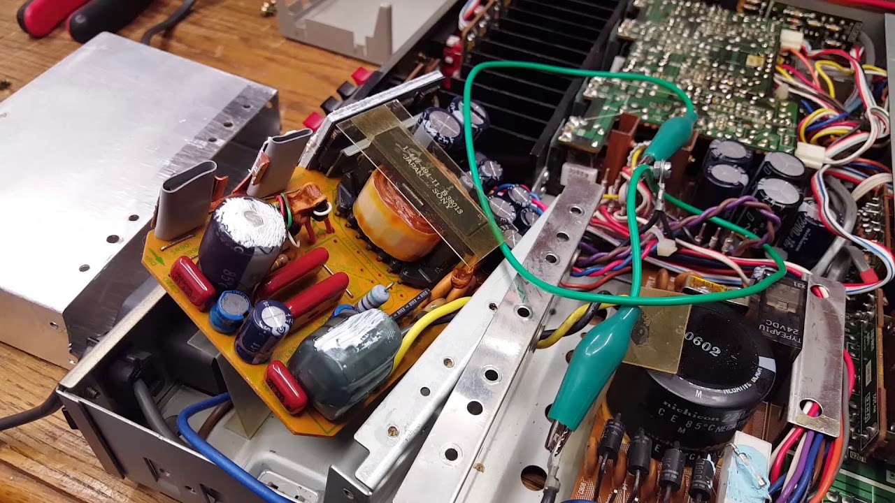 A closer look at the Pulse Power Supply of the Sony TA-V5