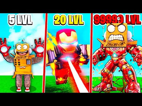 Видео: ПОСТРОИЛ САМУЮ КРУТУЮ БАЗУ ЖЕЛЕЗНОГО ЧЕЛОВЕКА! НУБ И ПРО ВИДЕО ROBLOX Hero Power Tycoon