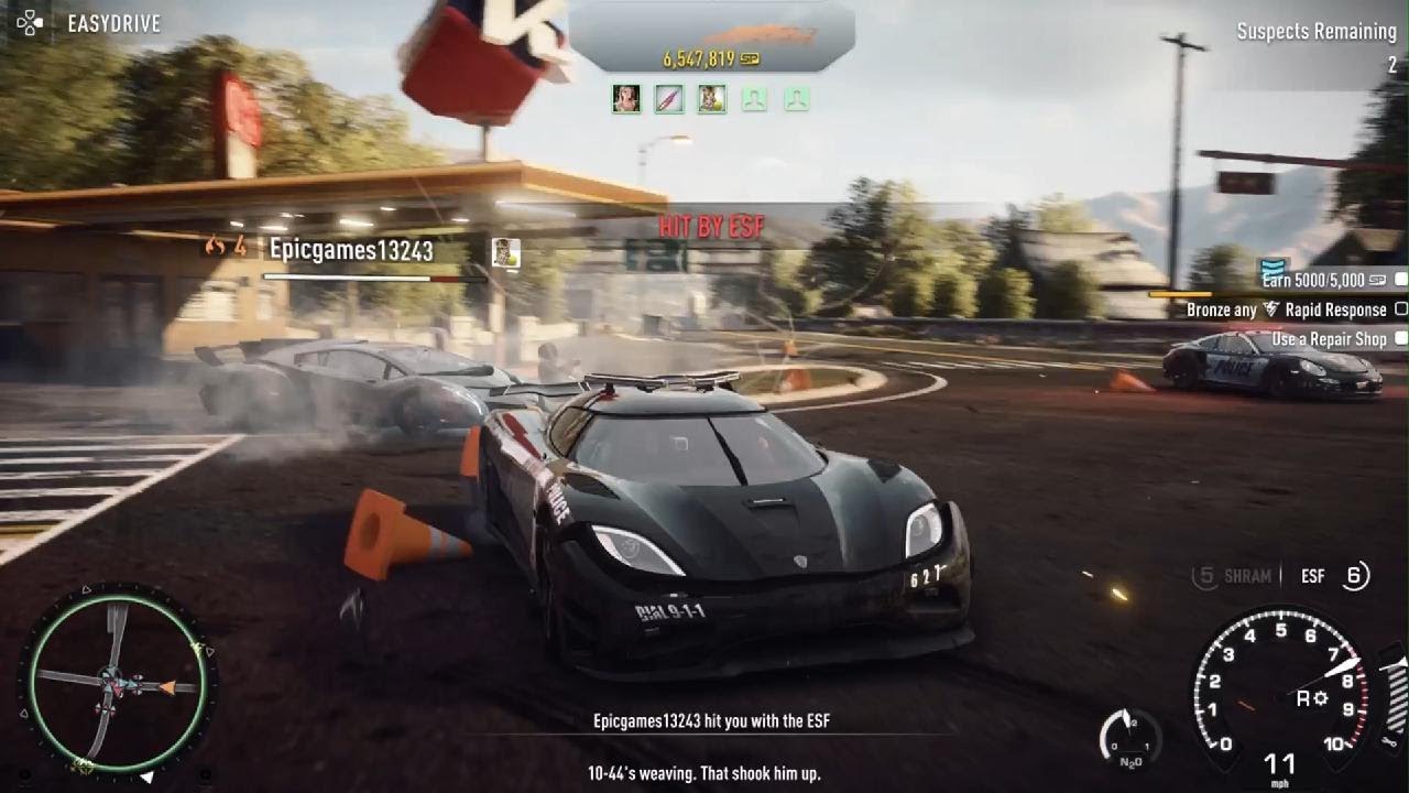 Need For Speed Rivals Racers Need for Speed Rivals Racer tried messing with racers who are friends ...