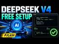 How to Get DeepSeek V4 Flash API FREE (B.AI Tutorial)