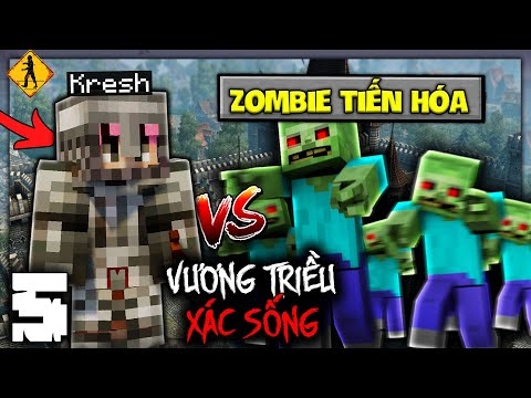 Video MINECRAFT VƯƠNG TRIỀU XÁC SỐNG TẬP 5: ZOMBIE TIẾN... - youtube