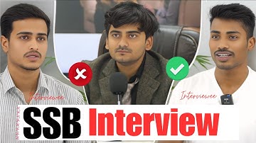 SSB Interview | How to crack SSB interview| Army officer